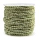 Macramé bead cord twisted 1.5mm Gold-meadow green